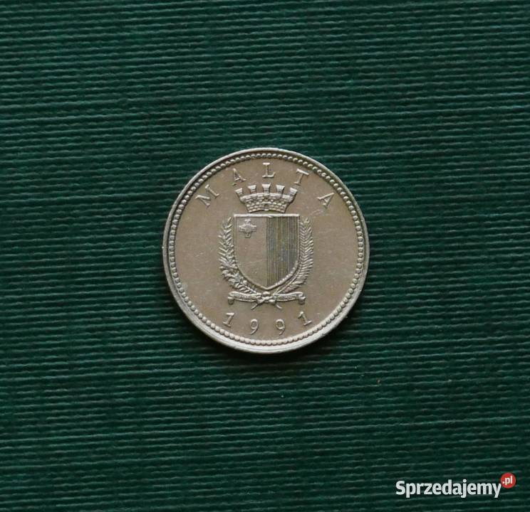 Malta 2 centy 1991r Gliwice