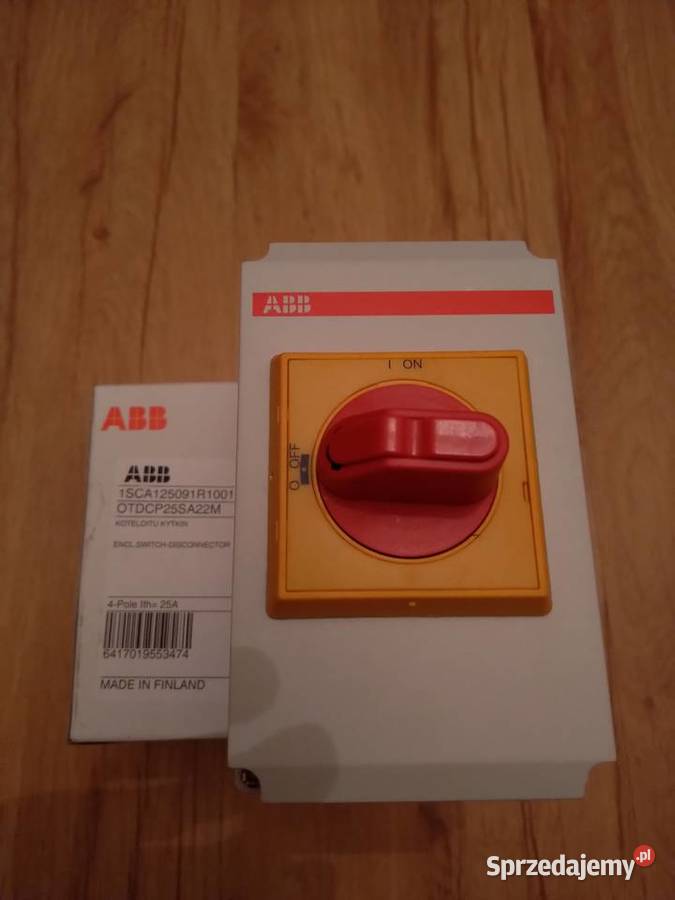 Rozłącznik izolacyjny ABB OTDCP25SA22M Instalacje pomorskie Chojnice