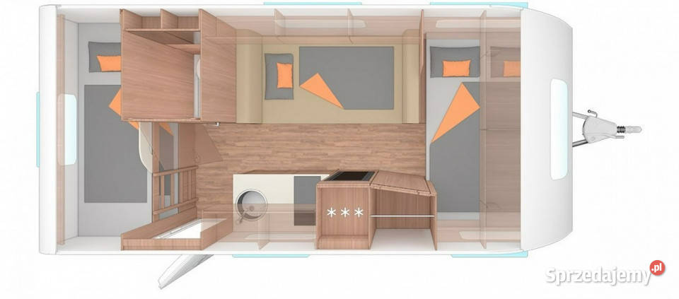 przyczepy kempingowe Weinsberg CaraCito 470 QDK Gaj