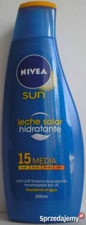 Nivea Sun SPF 15 nawilżające mleczko do opalania Kraków