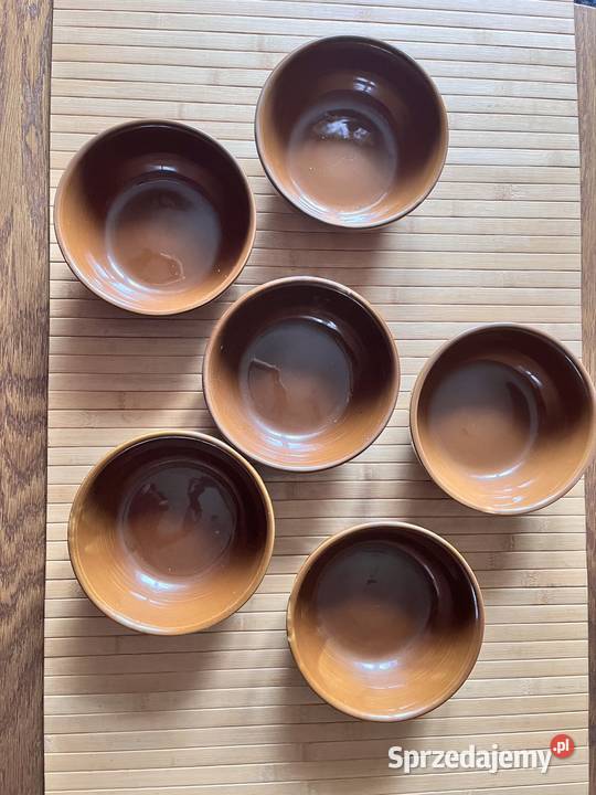 Miseczki szkliwone PRL