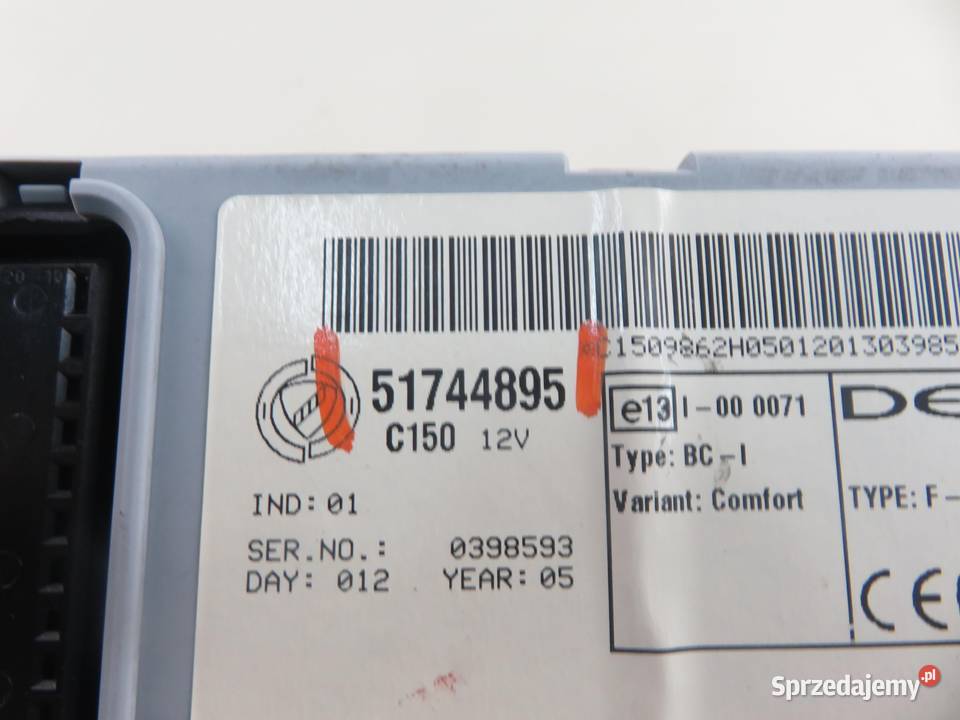 BSI FIAT PUNTO II 12 51744895