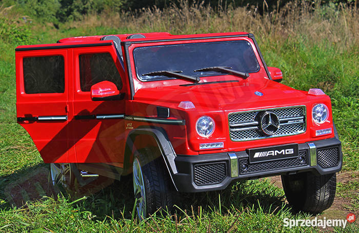 Samochód na akumulator Mercedes G65 AMG Miękki Warszawa