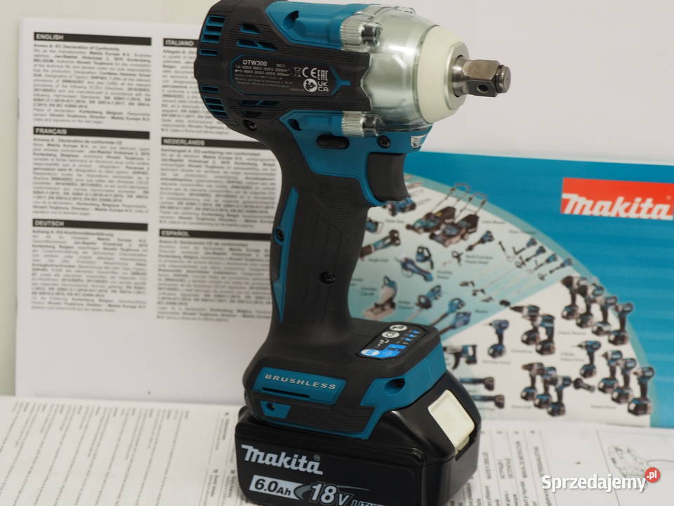 MAKITA DTW 300 klucz udarowy 330Nm bateria 18v Michałowice