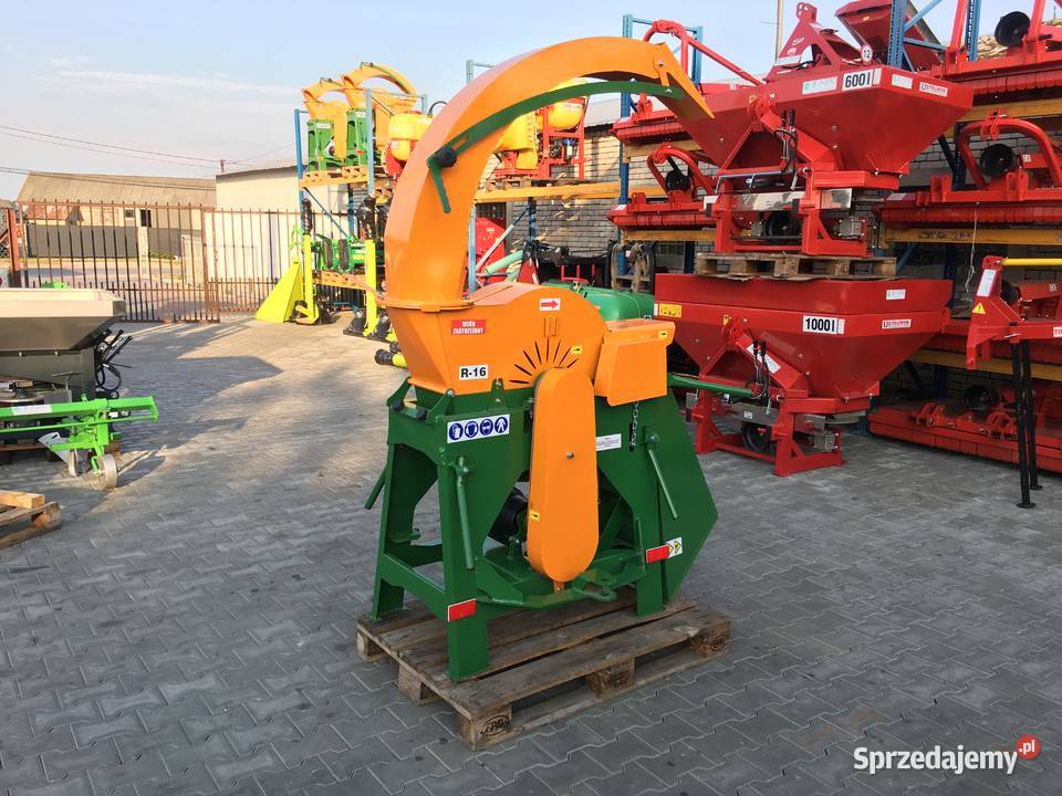 Rozdrabniacz do gałęzi bębnowy rębak walcowy do