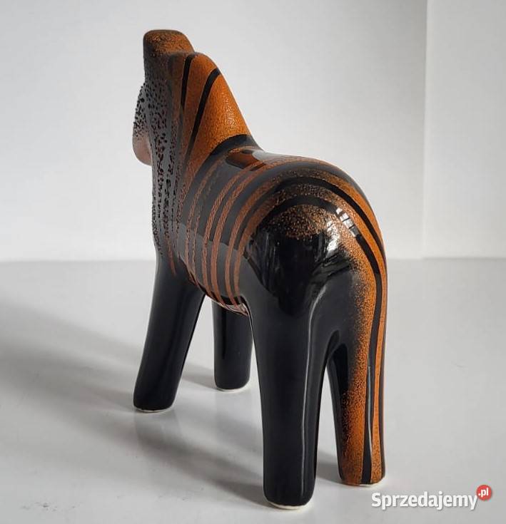 Konik Figurka Koń ceramiczny ręcznie malowany