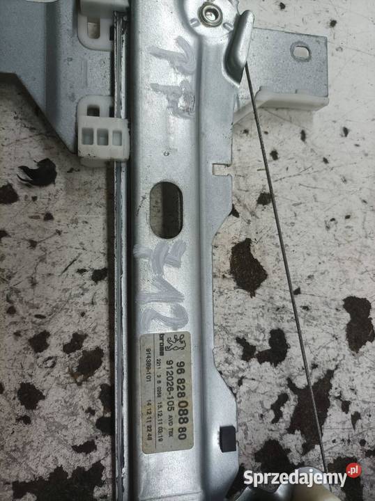 MECHANIZM SZYBY PRAWY PRZÓD 9682808880 Peugeot