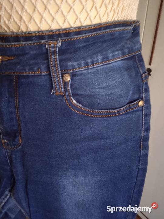 DAMSKIE SPODNIE DŻINSOWE r 40