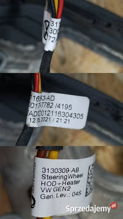 VW GOLF VIII 8 PASSAT B8 LIFT TIGUAN KIEROWNICA Pleszew