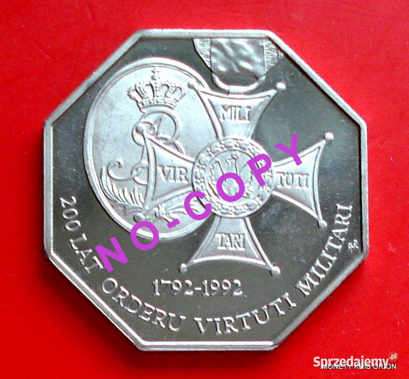 Moneta 50000 200 Lat Orderu Virtuti Militari Antyki, Sztuka, Kolekcje Wrocław