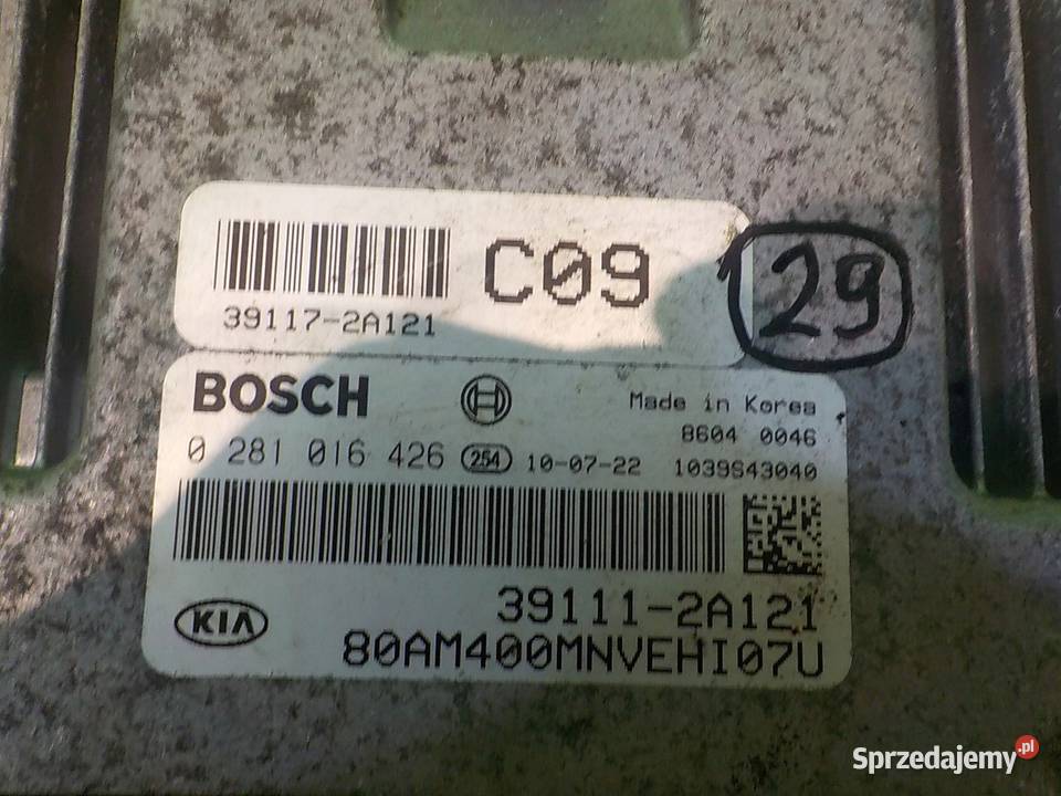 KIA SOUL 16 CRDI 10r 5D sterownik modul silnika Suków