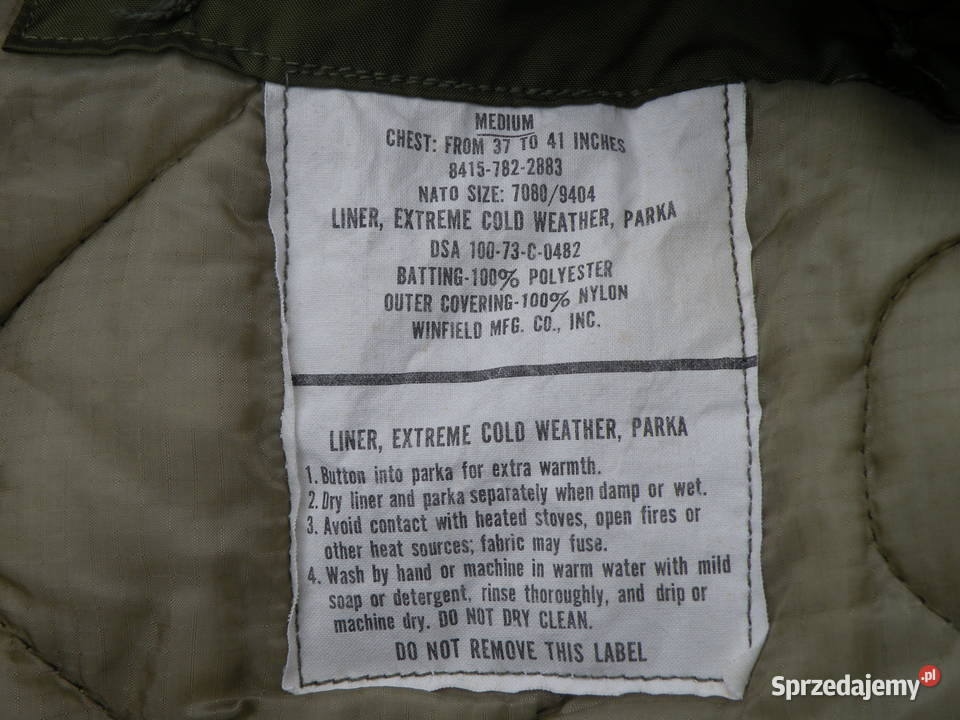 Parka m65 fishtail medium regular 73r Wrocław
