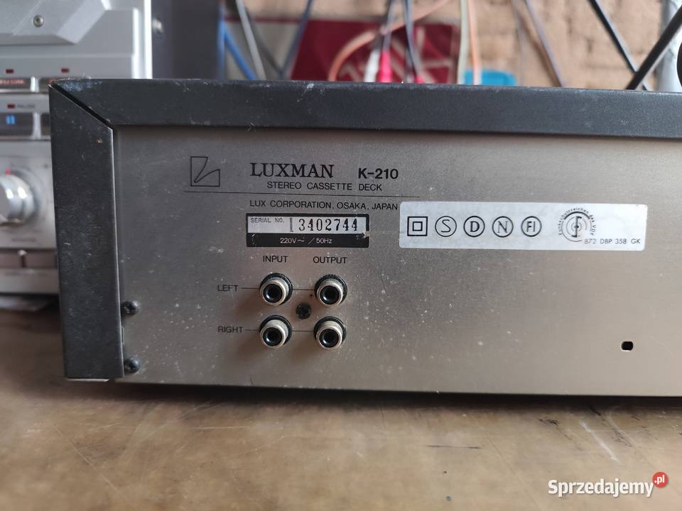 deck kasetowy Luxman K210 Grabowo