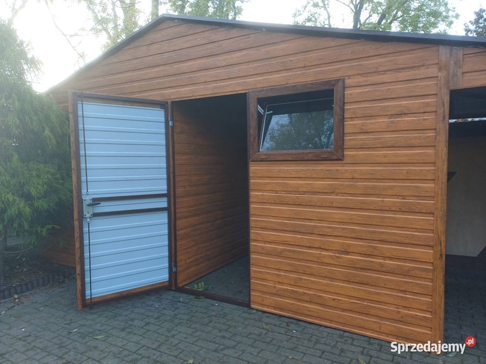 Domek Ogrodowy Mały Garaż Drewnopodobny 3x3 Staszów