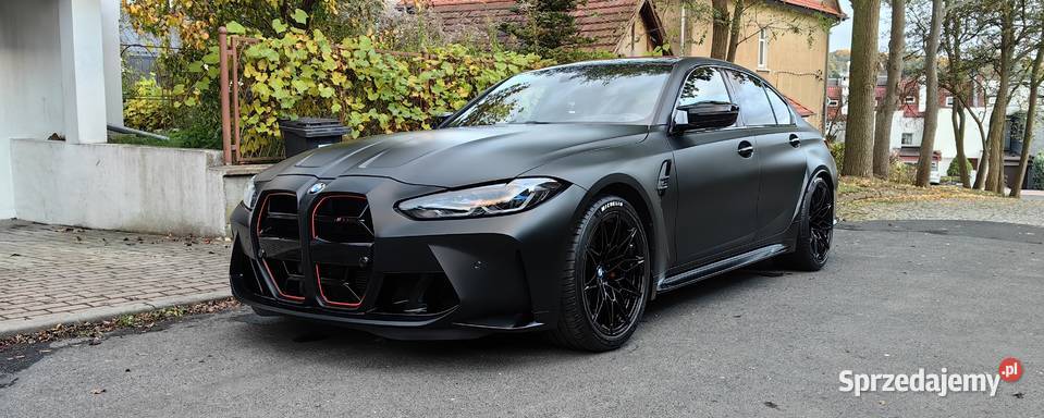 BMW M3 Individual Frozen Black CS garażowany Wrocław