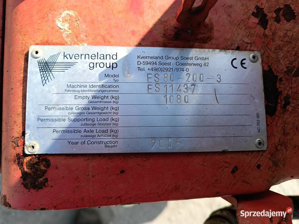 Pług Kverneland ES80 3x3 ładny stan Suwałki