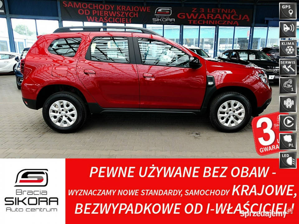 Dacia Duster LedNAVITempomatParktronic czujnik zmierzchu Mysłowice