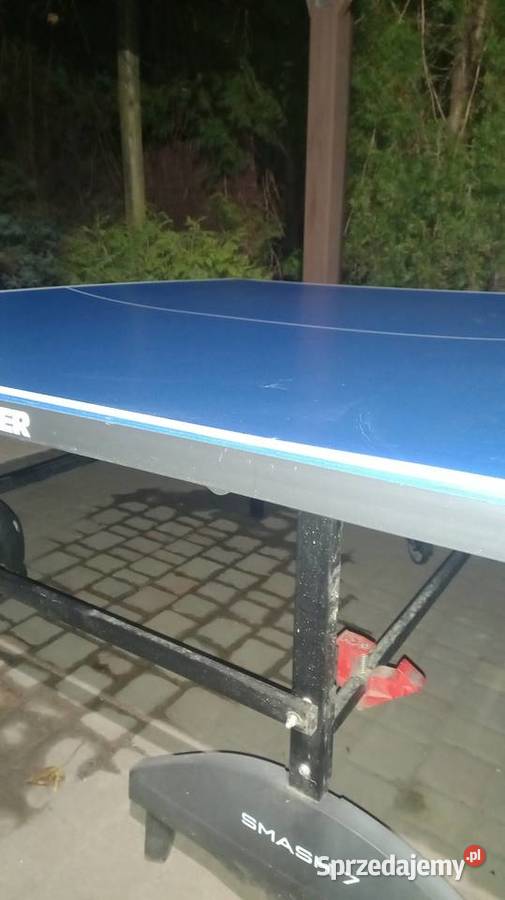 Stol do pinponga aluminiowy zrwnetrzny Kettler wielkopolskie Śrem sprzedam