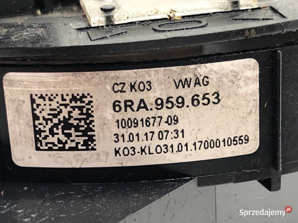 TAŚMA AIRBAG SKODA CITIGO 6RA959653 1119