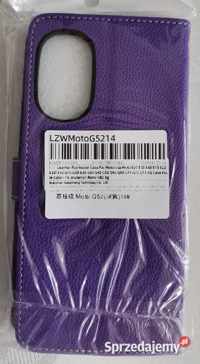 Nowe Etui z klapką Motorola G52 Motorola G82 5 Warszawa