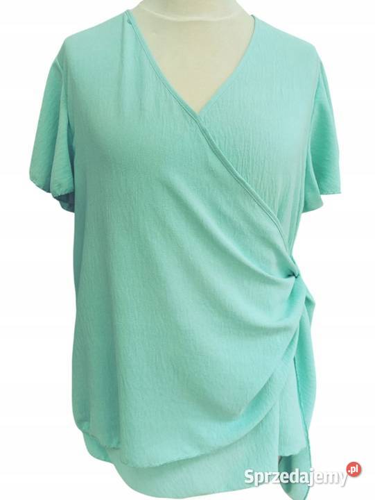 Bluzka damska plus size nakładana biust 128 Wieluń