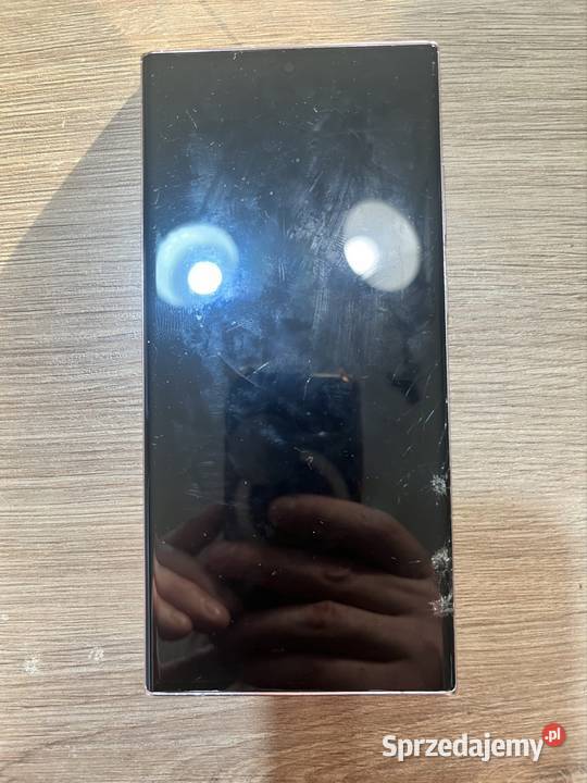 Samsung Galaxy S23 Ultra różowy ekran z ramką Przeczyce