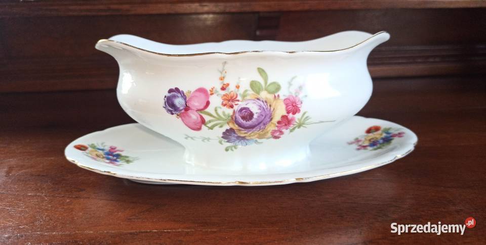 Sosjerka Victoria Czechoslovakia Piękny dekor Gdańsk