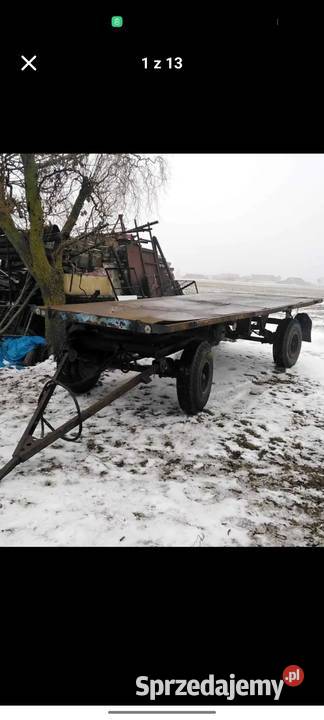 Przyczepa wywrotka 6 t nie d 47 d 50 kujawsko-pomorskie Bielki