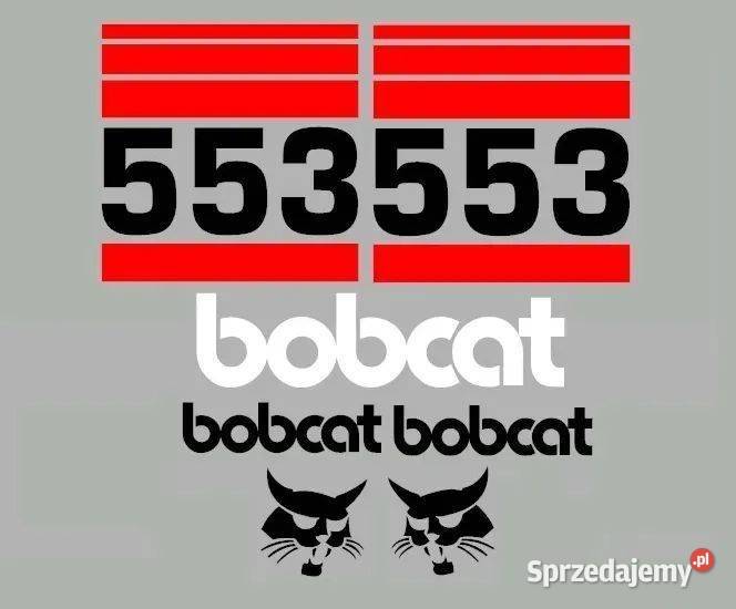 Naklejki oklejenie BOBCAT 553 Zamiennik