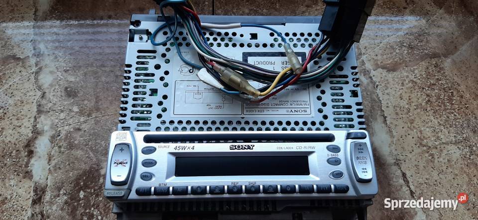 Sprzedam radio marki SONY CDXL400X Xplod Łódź