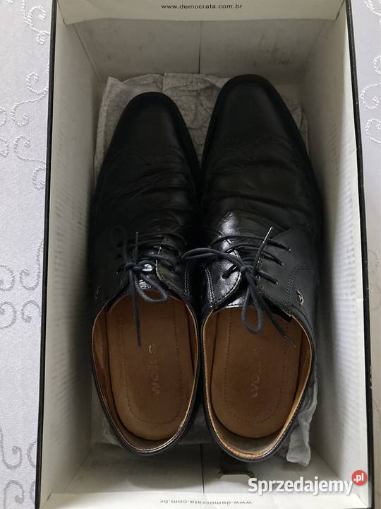 Półbuty Skórzane Wizytowe Elegankie Premium Czerwionka-Leszczyny sprzedam