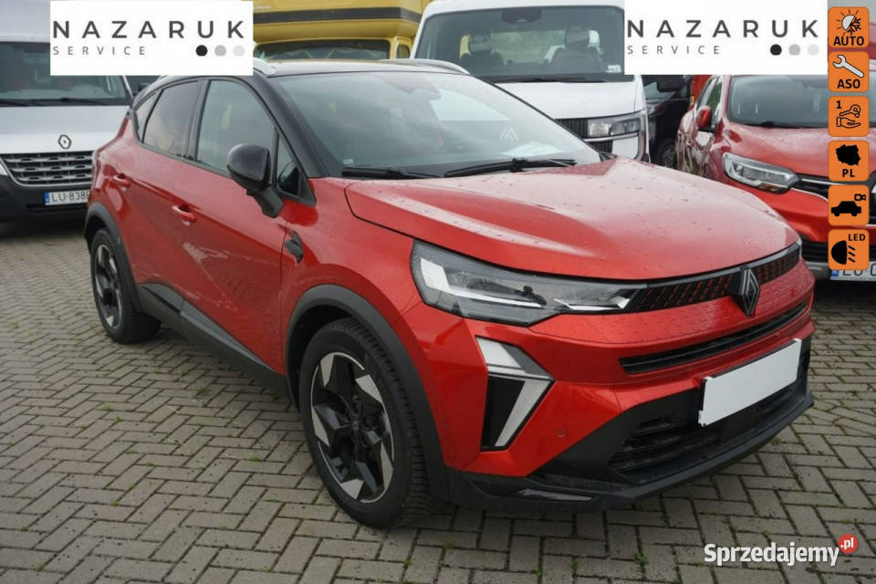 Renault Captur 10TCe 90 Techno fII salon I komputer pokładowy Lublin