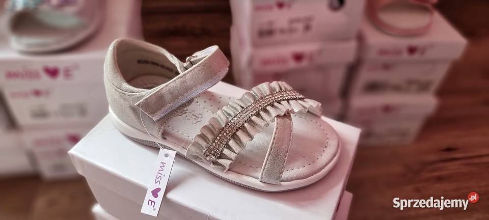 Sandałki buciki letnie dziewczęce śląskie
