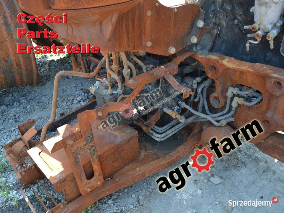 Fendt 718SCR części skrzynia biegów most przedni Byków