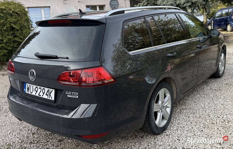 Volkswagen Golf VII Variant 20 TDI 150 DSG 272146km mazowieckie Borzęcin Duży
