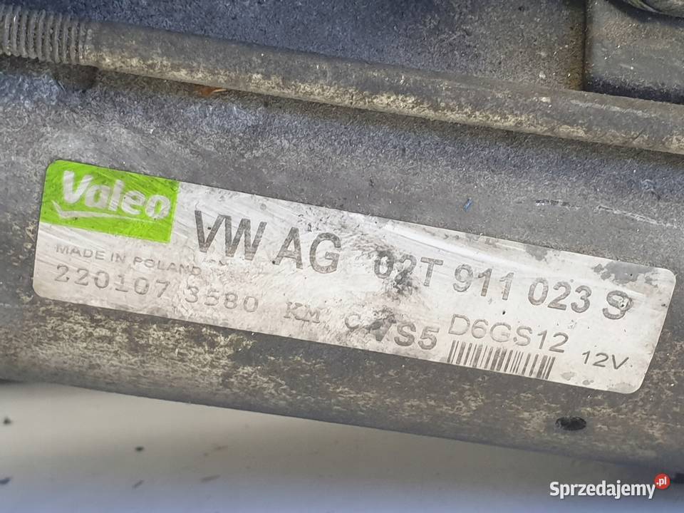 ROZRUSZNIK Audi A3 II 8P 16 FSI ROZRUSZNIK osobowe