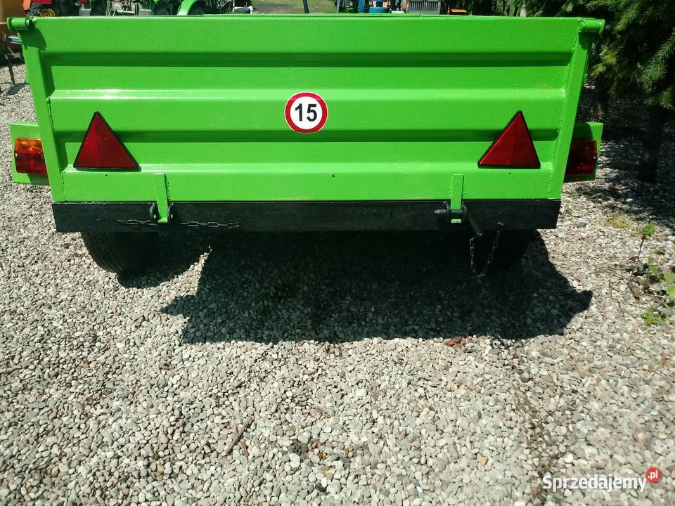 PRZYCZEPA wywrotka Przyczepka traktorek tz4k14 nieuszkodzony Grudziądz