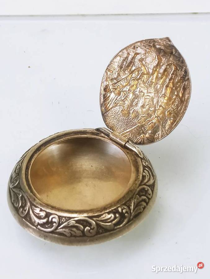 Pudełko na miętówki Srebro pr 835 Rembrandt Antyki