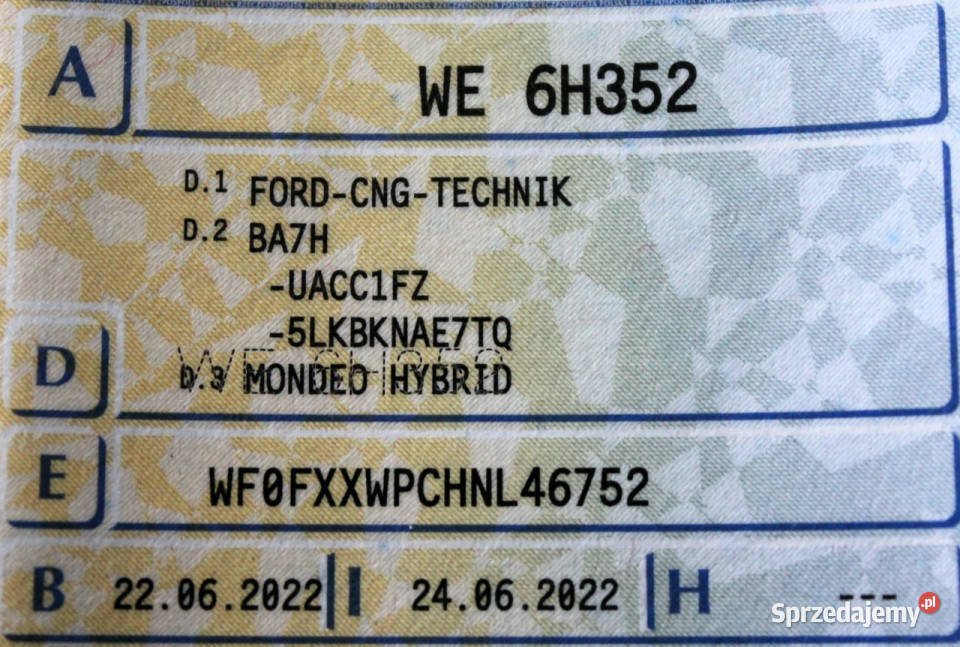 Ford Mondeo SW SalonPL Navi Kamera Pakiety FV23 Sokołów