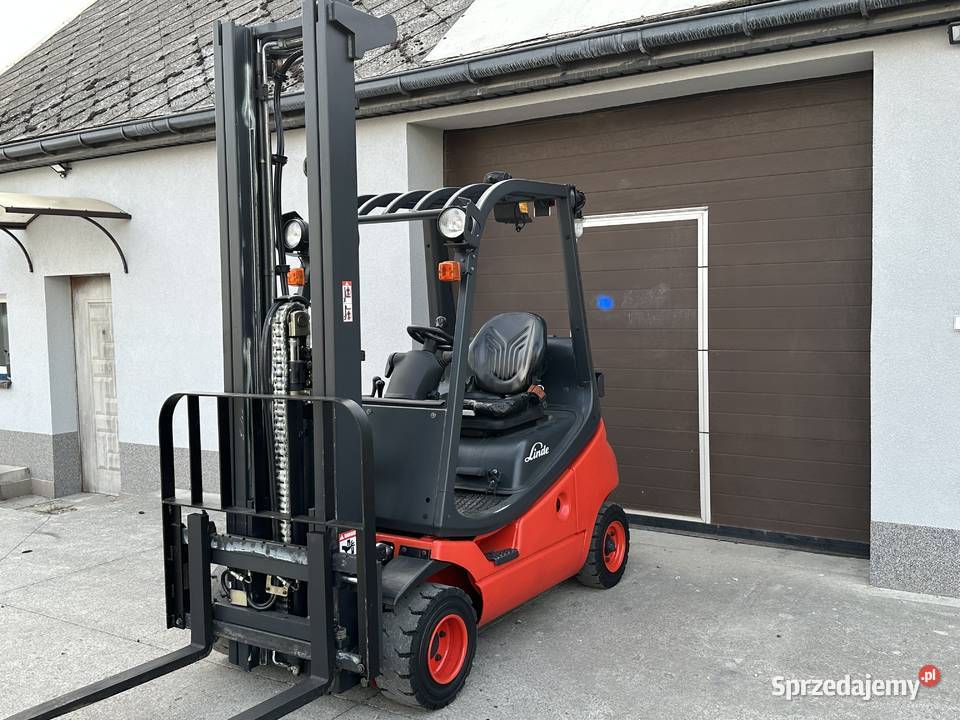 Wózek Widłowy Linde H20T04 Lpg Triplex 6m Wolny Linde Sandomierz