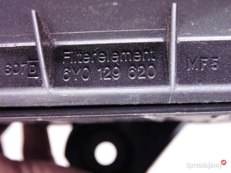 OBUDOWA FILTRA POWIETRZA 6Y0129620 POLO 6R FABIA Biała Nyska