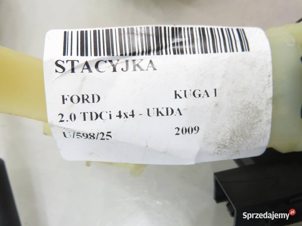 STACYJKA WKŁADKI FORD KUGA I Układ elektryczny, zapłon
