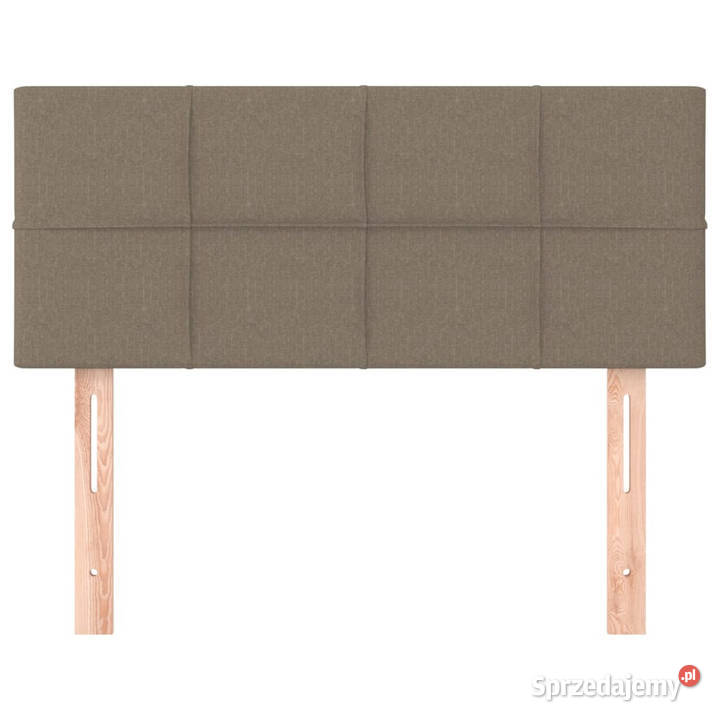 Zagłówek do łóżka taupe 80x5x7888 tkanina Warszawa sprzedam
