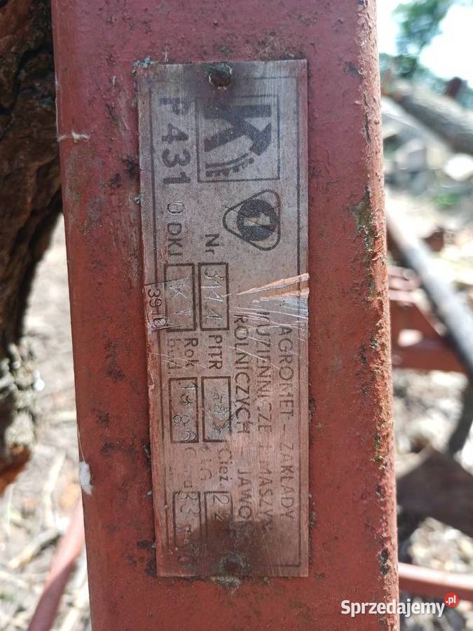 Redła obsypnik ziemniaków 5 Dalików sprzedam
