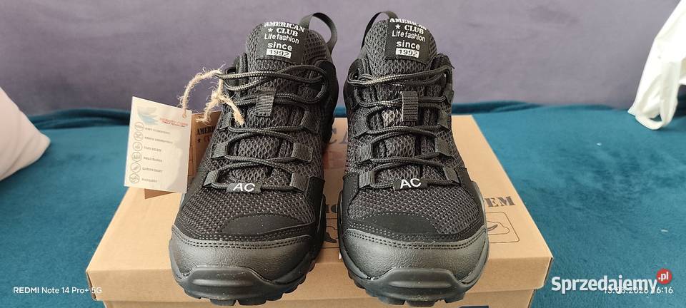 Buty męskie American Club rozmiar 43 czarne Warszawa