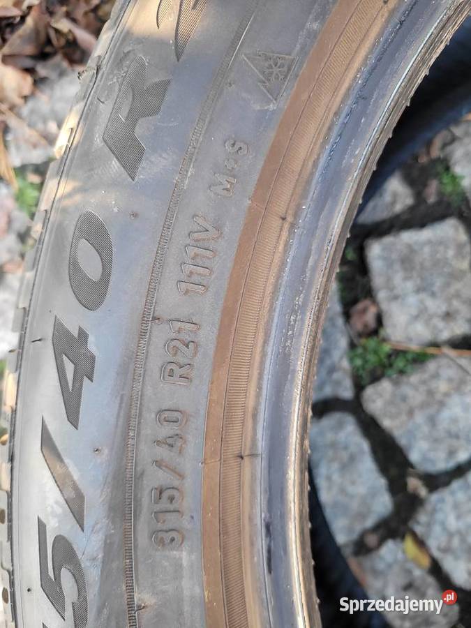 mam na sprzedaż kpl opon w rozmiarze 231540R21 21cale Legnica