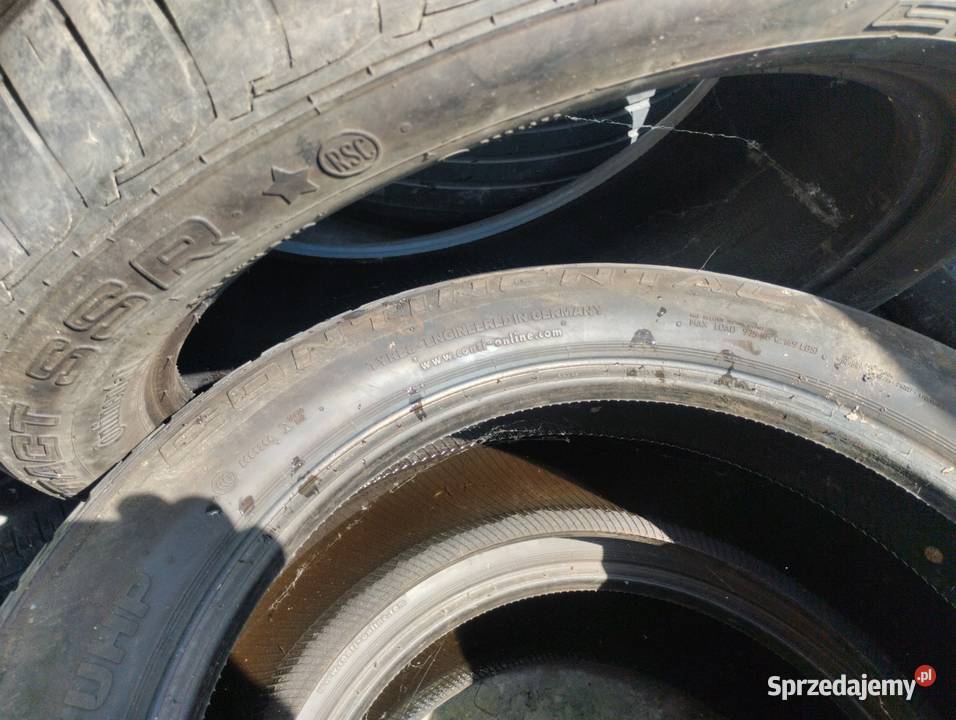 opony letnie continental 25550r19 Gniew