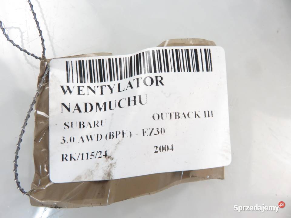 DMUCHAWA SUBARU OUTBACK III 2727000220 osobowe