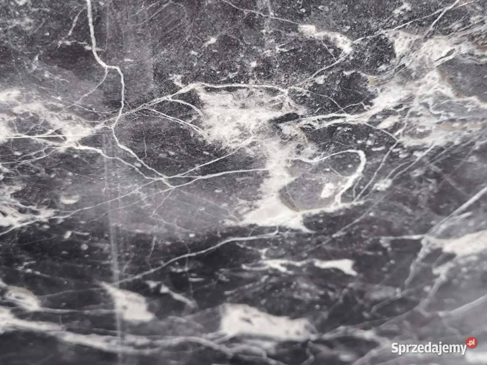 Płytki Marmur Tempesta Nera szlifowany 61x406x12 Gdynia