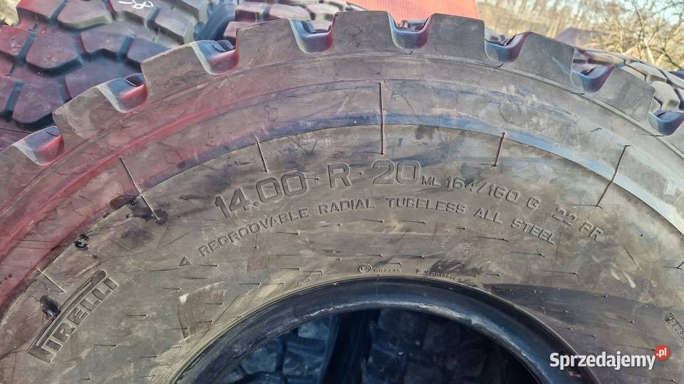 1400R20 140020 Pirelli 60 22PR bez napraw Nowe Miasto Lubawskie